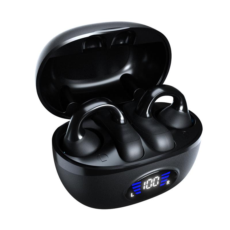 GM29 Wireless Earphones 48dB Active Noise Cancellation Bluetooth 5.3 Clip-on Earbuds 48H Battery Life IPX7 Waterproof