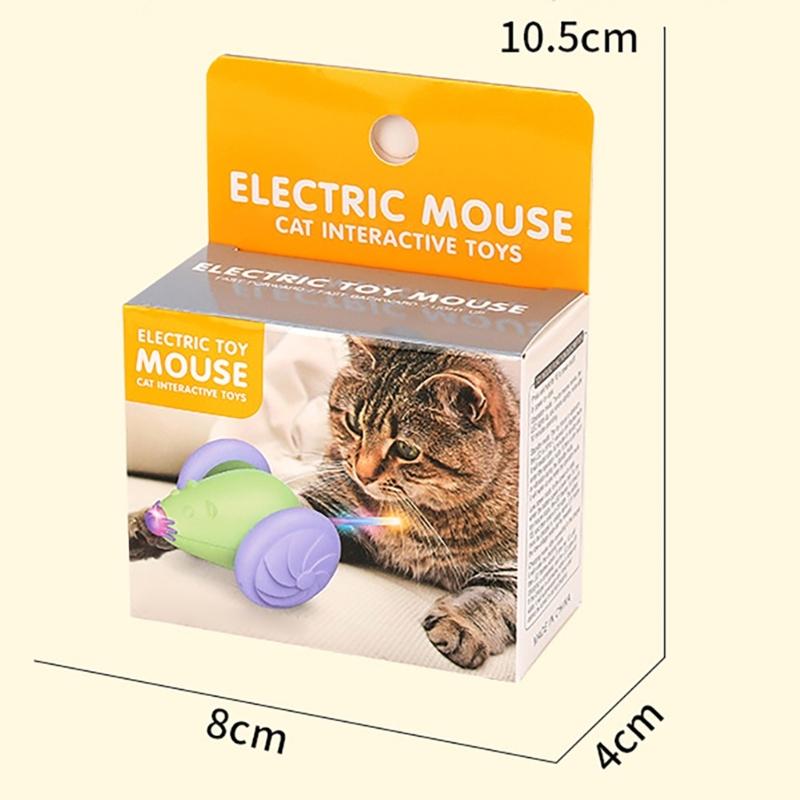 Cats Fun Electric Mouse Toy Exciting Electric Mouse Chasing Toy Powerful Mouse Toy for Continuous Indoor Funny