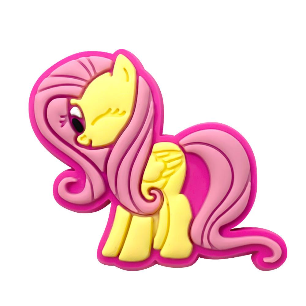 My Little Pony PVC Pen Holder Clip – Detachable Soft Rubber Accessory