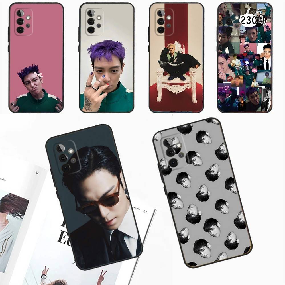 C-Choi S-Seung Hyun T-TOP Phone Case For Samsung Galaxy A13,A21s,A22,A31,A32,A52,A53,A71,A80,A91 Soft Black Phone Cover