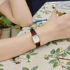 Exquisite, Small, High-Value Women'S Watch, Small Sugar Cube, High-End Quartz Watch, Women'S Retro Leather Watch