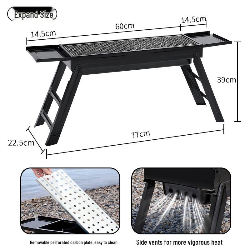 Suncojia Portable Charcoal BBQ Grill