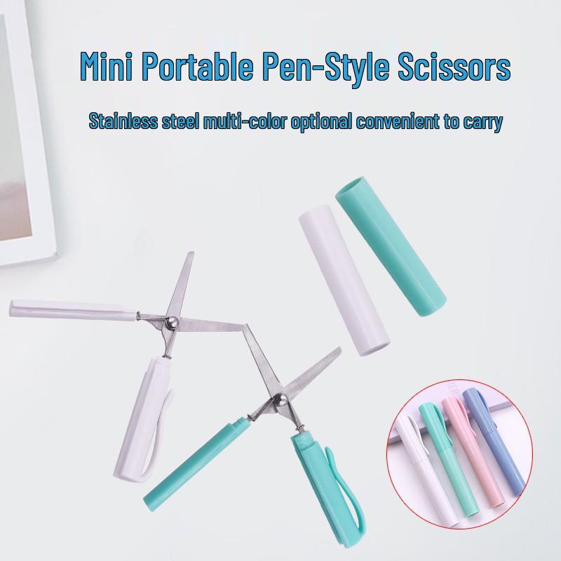 Mini nożyczki w stylu długopisu dla uczniów i do rękodzieła