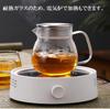Nishida Teapot & Mugs (2 or 4-Piece Set), Heat-Resistant Glass with Strainer, Dishwasher Safe, Stylish, Simple, Nordic Design, Gift, Pitcher, Water