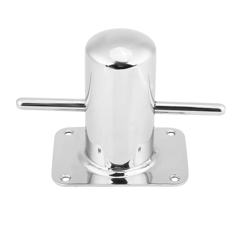 Nerezový lodní Samsonův sloup Křížový vazák Kotevní bit pro námořní jachtu 120 mm*90 mm