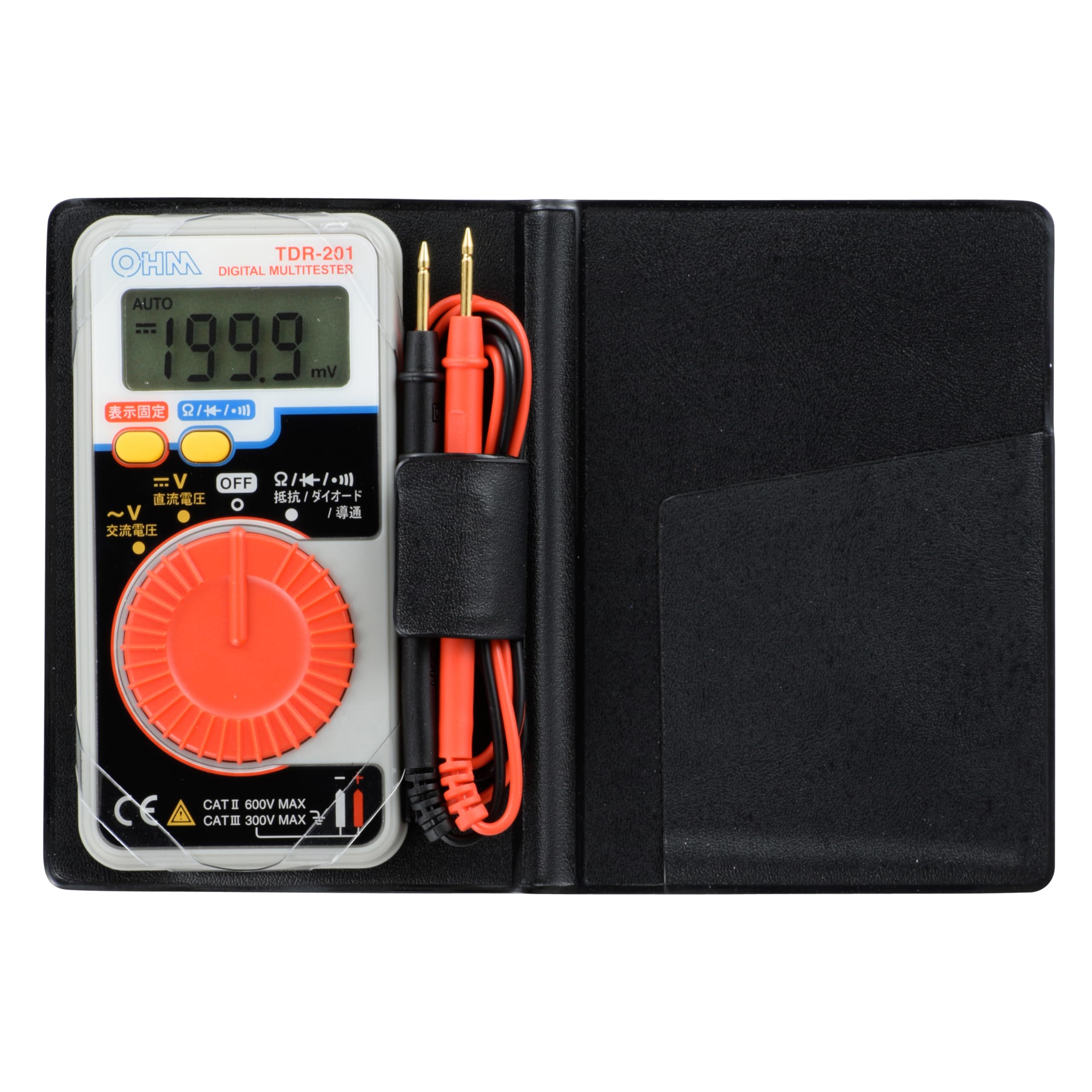 

OHM Digital Multi Tester TDR-201 (09-2002)