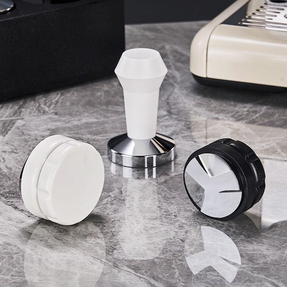 Convex Base Coffee Tamper 51/53/58mm Espresso Distribution Tool Coffee Powder Hammer  Home