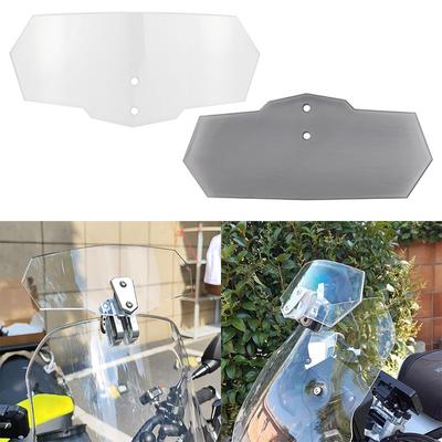 1 stück Motorrad Windschutzscheibe Luftstrom Windschutzscheibe Universal Windabweiser für Honda Yamaha Suzuki Ducati