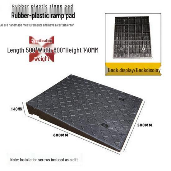 Rubber Speed Bump & Threshold Ramp for Home and Car