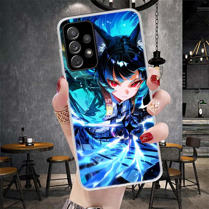 Zenless Zone Zero Hoshimi Miyabi Soft Phone Case For Samsung Galaxy S22 S23 S24 S25 Edge S26 Ultra S20 FE S21 Plus + Fundas Coqu