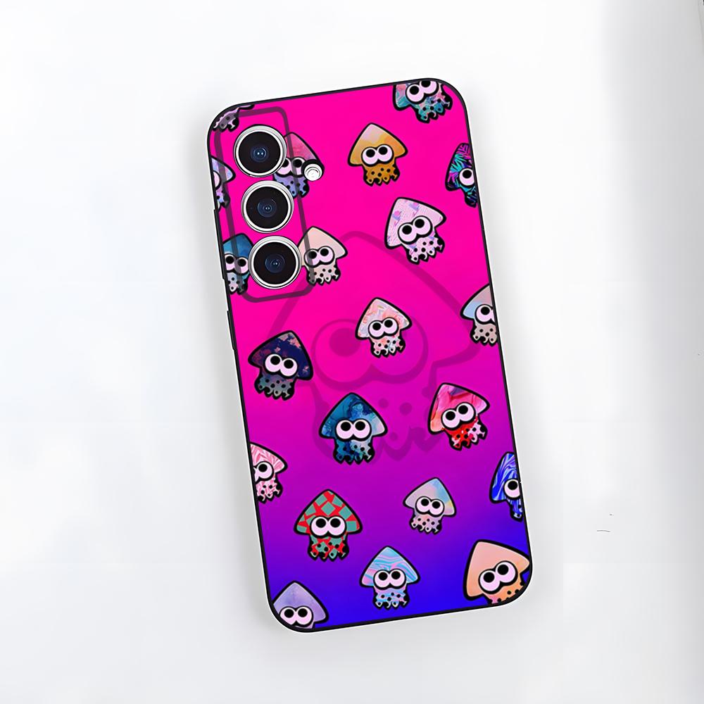 Spiel S-Splatoon Handyhülle Für Samsung A25 A13 A33 5G A54 A36 A35 A56 A52 A14 Stoßfeste Weiche Hülle