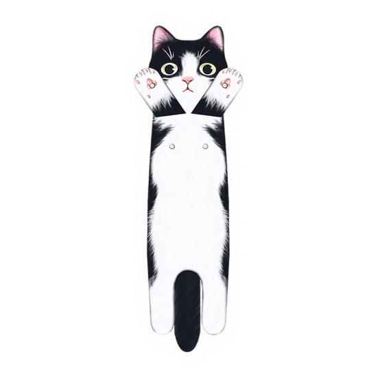 Cat Shape Hand Towel Soft Absorbent Hand Towel Hanging Cute Kitten Towel