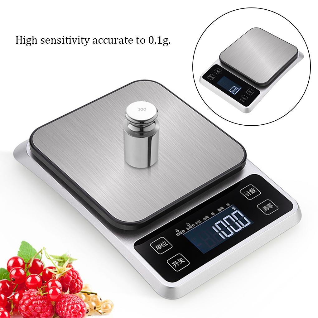 Kitchen Scale Elesctronic High Precise Measuring Tools Jewelry Digital Scales Kitchen Household Cooking Baking Instrument