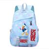 3 Piece School Backpack Set for Students Large Capacity Oxford Cloth Schoolbag with Shoulder Strap and Pencil Case