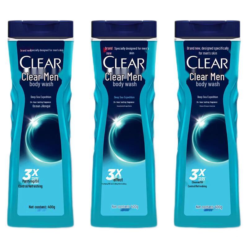 

Clear Men s Cologne Scented Shower Gel