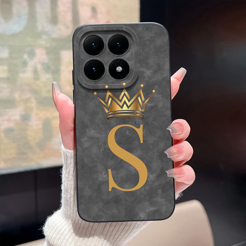Casing For Xiaomi 15 15T Pro 5G Phone Case Cute Panda 26 Letter Shockproof Liquid Silicone Cover For Xiaomi15 Pro 15TPro Fandas