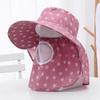 Women's Wide Brim Sun Hat for Summer – Offers Face and Neck Protection, Ideal for Outdoor Activities like Cycling and Farm Work.