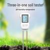 Three-in-One High-Precision Soil Tester: Digital Meter for Acidity, Moisture & Humidity with LED Display