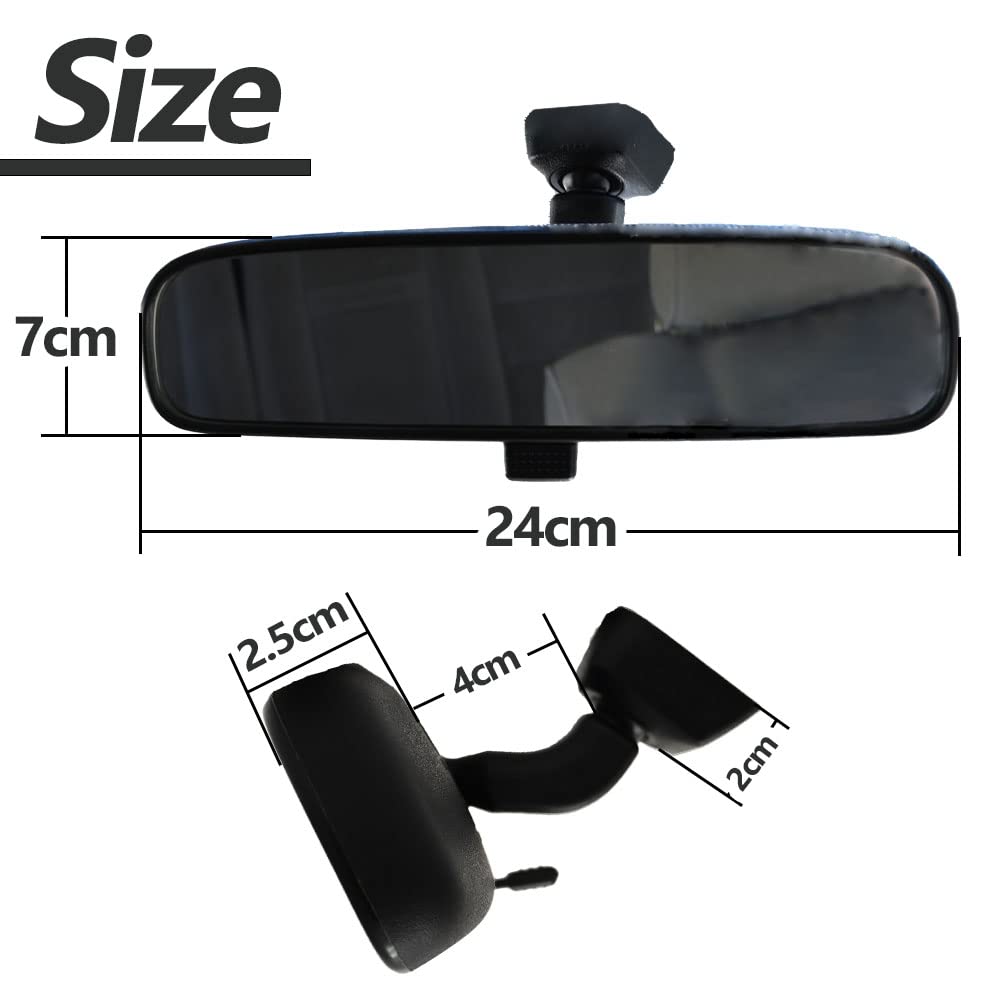 Compatible with and rearview compatible with Murakami Interior Hiace, Alphard, Prius, Noah, Voxy, Vellfire. Genuine-shape mirror, 7225. accessories.