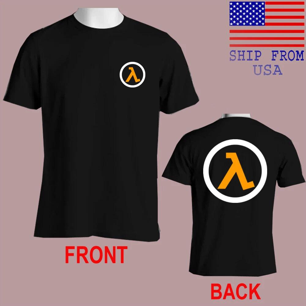 

Half Life Lambda Men s Black T-Shirt Tee Top Unisex 3XL