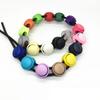 10pcs 16*17mm Multi Colors Plastic Paracord Cord Lock Clamp 2 Hole Toggle Clip Stopper Shoelace Cord Buckles Bag Parts Accessories.