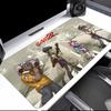Virtual band Demon Days G-Gorillaz q Mouse Pad Large Desk Mat Keyboard Ergonomic Office Rubber PC Non-slip Anti-fray Home Custom