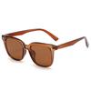 Women's Retro Small Frame Polarized Sunglasses - High-End Design, Slimming Effect, Ideal for Driving and Students