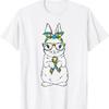 Cute Bunny Autism Awareness Glasses Easter Rabbit T Shirt