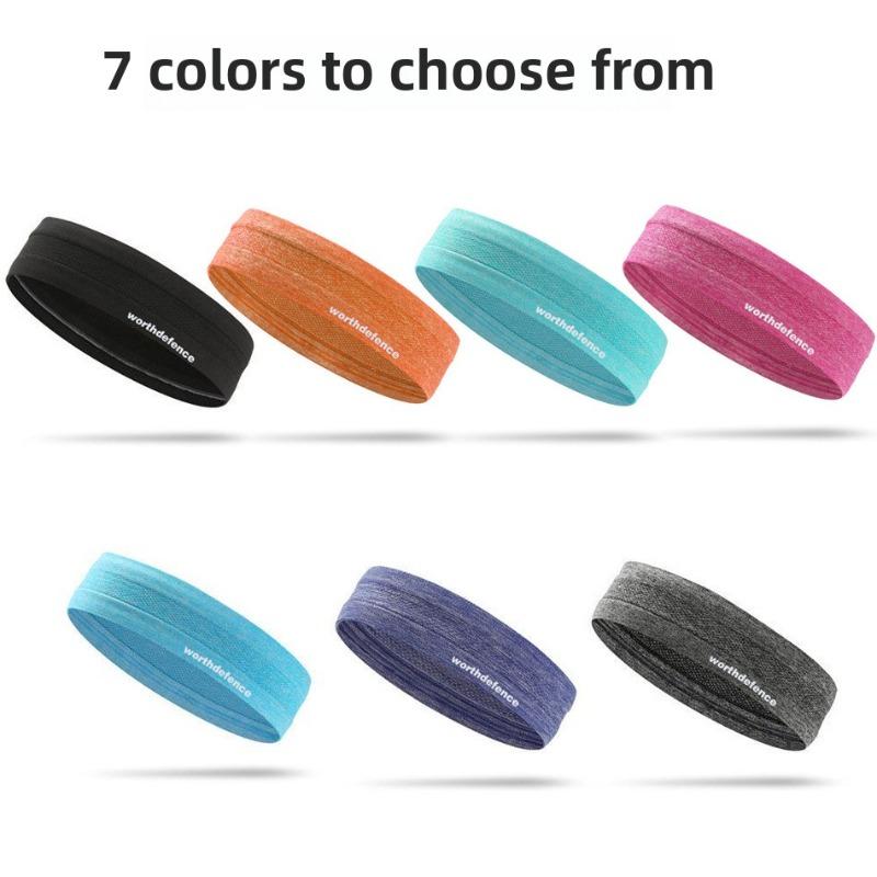 Sports Hairbands Sweat-absorbing and Sweat-conducting Yoga Fitness Men's and Women's Running Basketball Headband Hair Ties