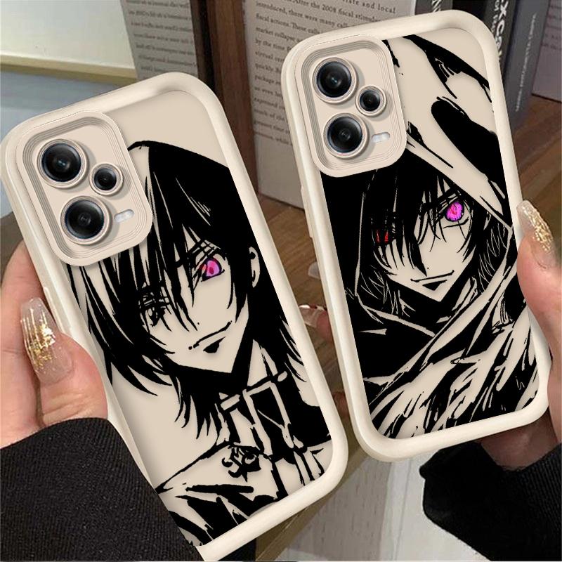 Anime CODE GEASS Lelouch Soft Case For Xiaomi Redmi Note 13 14 12 11 Pro Plus 5G 12S 11S 10S 10 9 Redmi 14C 13C 12C 12 4G A3 A3X