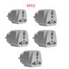 Eu Plug To US UK Universal Power Plug Adapter, South Korea Israel Brazil Travel Socket Converter Charger ,us To Eu Adapter