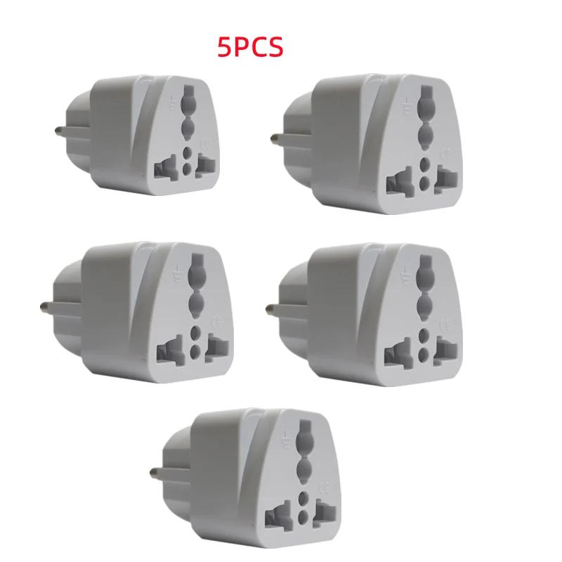 Eu Plug To US UK Universal Power Plug Adapter, South Korea Israel Brazil Travel Socket Converter Charger ,us To Eu Adapter