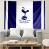 Tapisserie imprimée Tottenham Hotspur, Toile de fond, Installation facile, Idéale pour la chambre à coucher, le bureau et le salon, avec décoration murale esthétique.