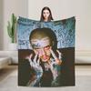 Lil Peep Love Warm Blanket American Rapper Travel Plush Bedding Throws Fluffy Couch Bed Flannel Bedspread Sofa Bed Cover