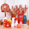 New Chinese Style Decorative Plastic Vase Set