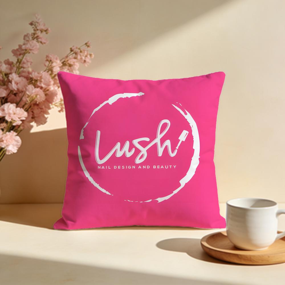 Popular LLushed Cushion Cover Stylish Washable Pillow Cover Ideal for Couch Bedroom Car Decoration