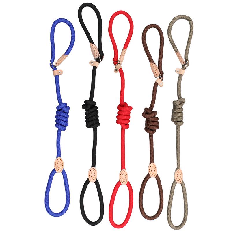 Competition-Grade Anti-Surge P-Chain Dog Leash for Training and Walking - Suitable for Small, Medium, and Large Dogs