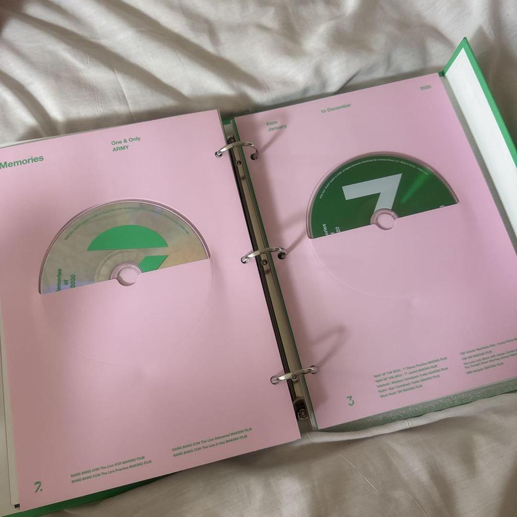 [USED] BTS Memories DVD (2019 2020 2021) with Japanese subtitles