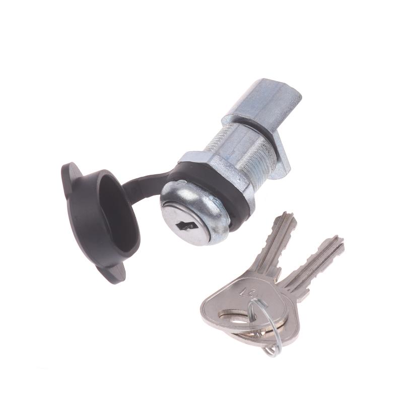 Zinc Alloy Tongue Lock Barrel Lock With Keys Kit For Filing Cabinets, Office Desks Furniture Hitch Lock Trailers Lock