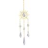 Crystal Prisms Light Catcher Windchimes Hexagon Car Pendant Garden Decor Hanging Window Ornament Chandelier Summer Gift