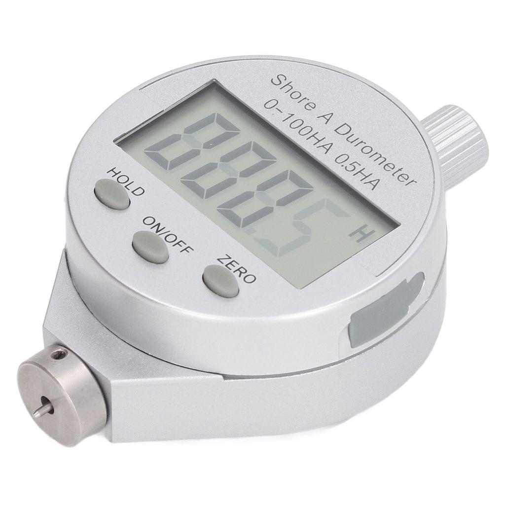 Digital Hardness Tester 0 To 100HA Type A Durometer High Resolution Aluminum Alloy Portable Hardness Gauge