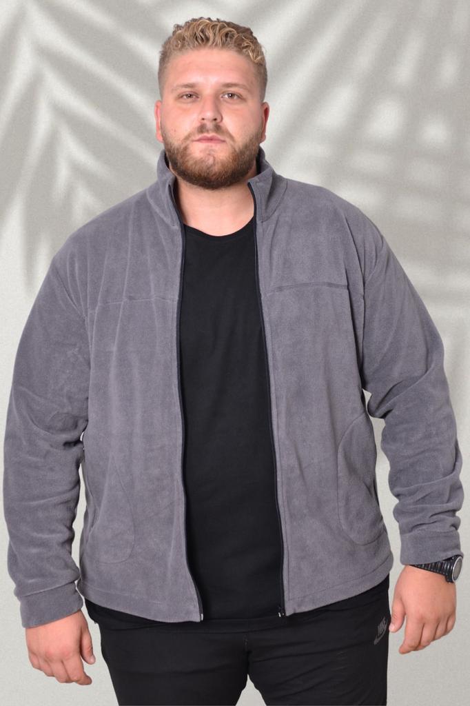 Men's Plus Size Plus Size Coat Plus Size Winter Fleece Coat