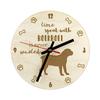 Boerboel, South African Mastiff - Clock with Dog, Wooden Clock with Engraving, Personalised Clock by