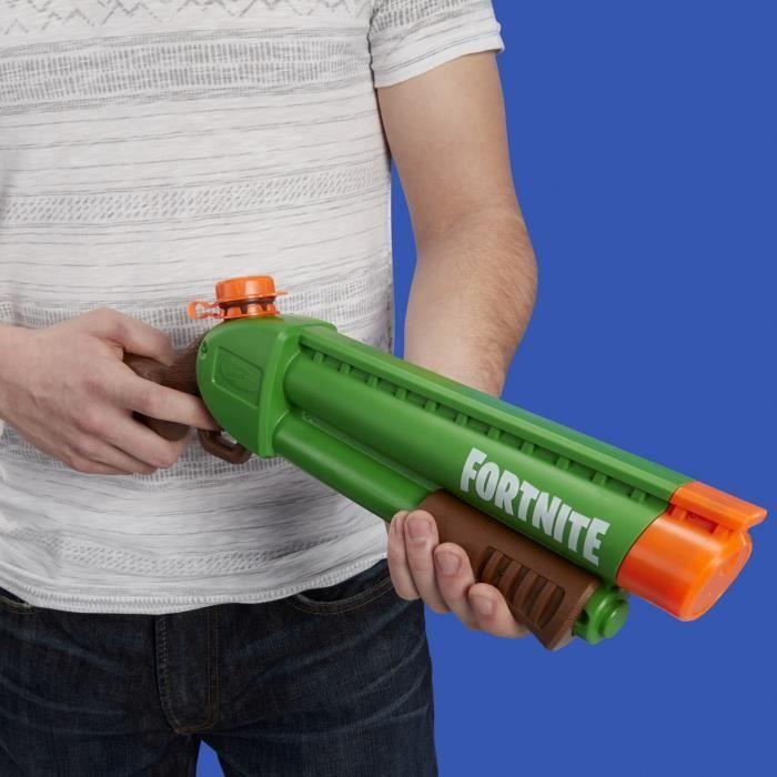 Vodní pistole NERF SUPER SOAKER Fortnite Blaster Pump-SG pro mladé, dospívající a dospělé