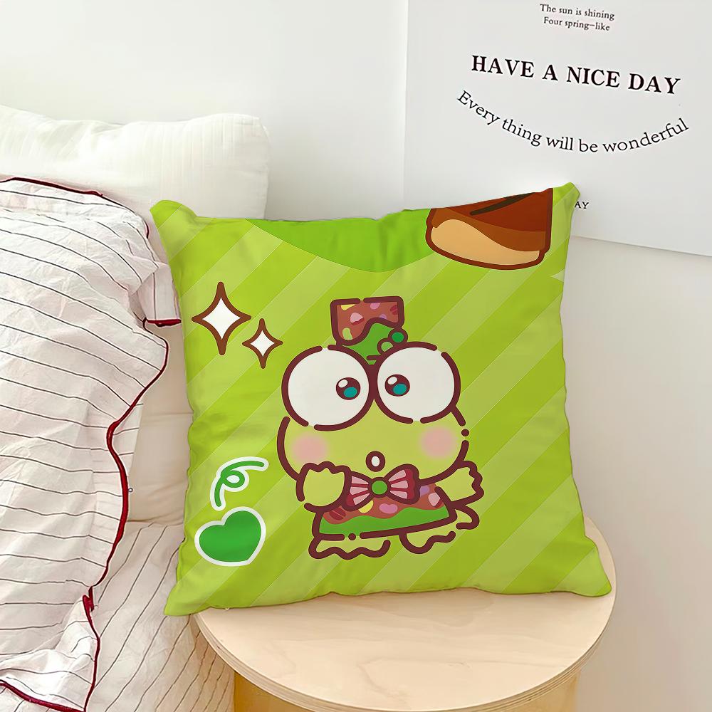 Cute Cartoon Funny Art K-Kuromi P-Pochacco Soft Pillowcase For Hogar Sofa Living Room Home Bedside Decor Pillowcovers Gift Sro
