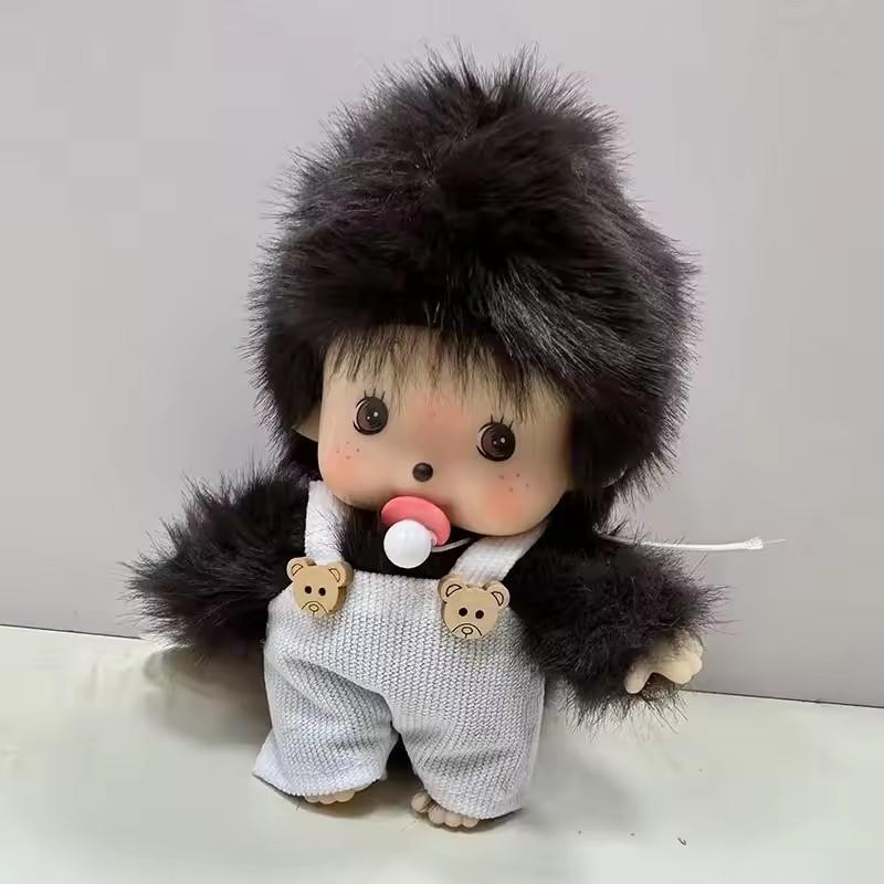 15cm Lindo Mono Disfrazado Muñeco de Peluche Colgante Kawaii Encanto para Mochila Escolar Regalo de Navidad Para Niños