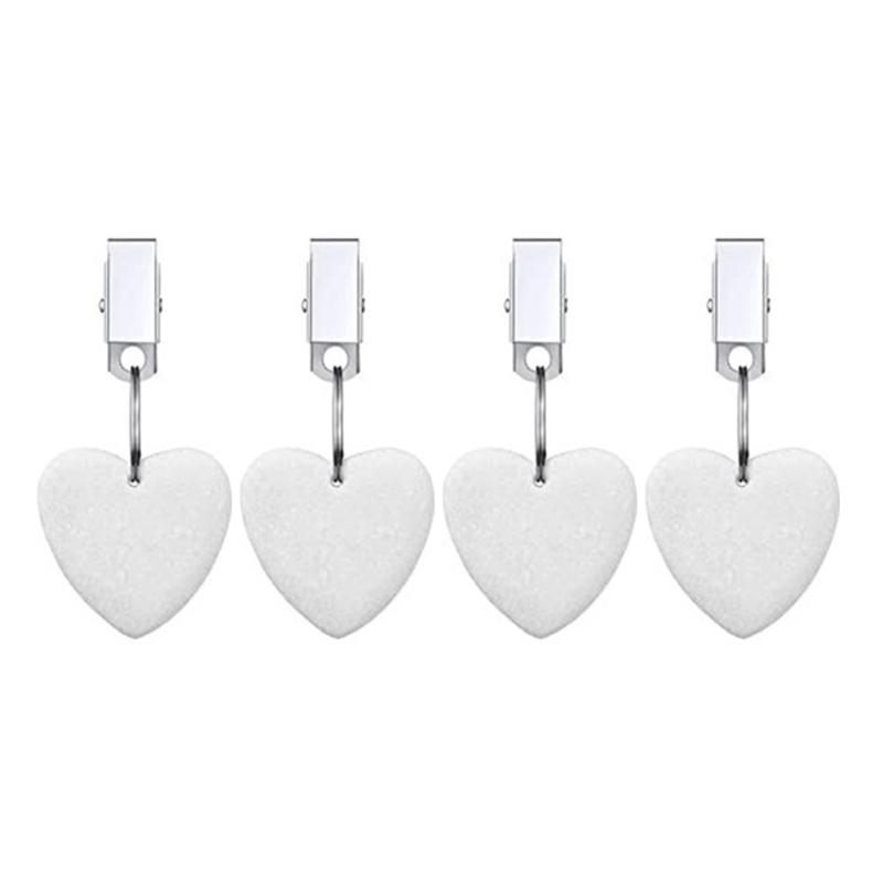 E56C 4pcs/set Tablecloth Weights with Clip Table Cloth Pendant Supplies