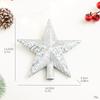 3D Five-Point Star Christmas Tree Topper Decoration