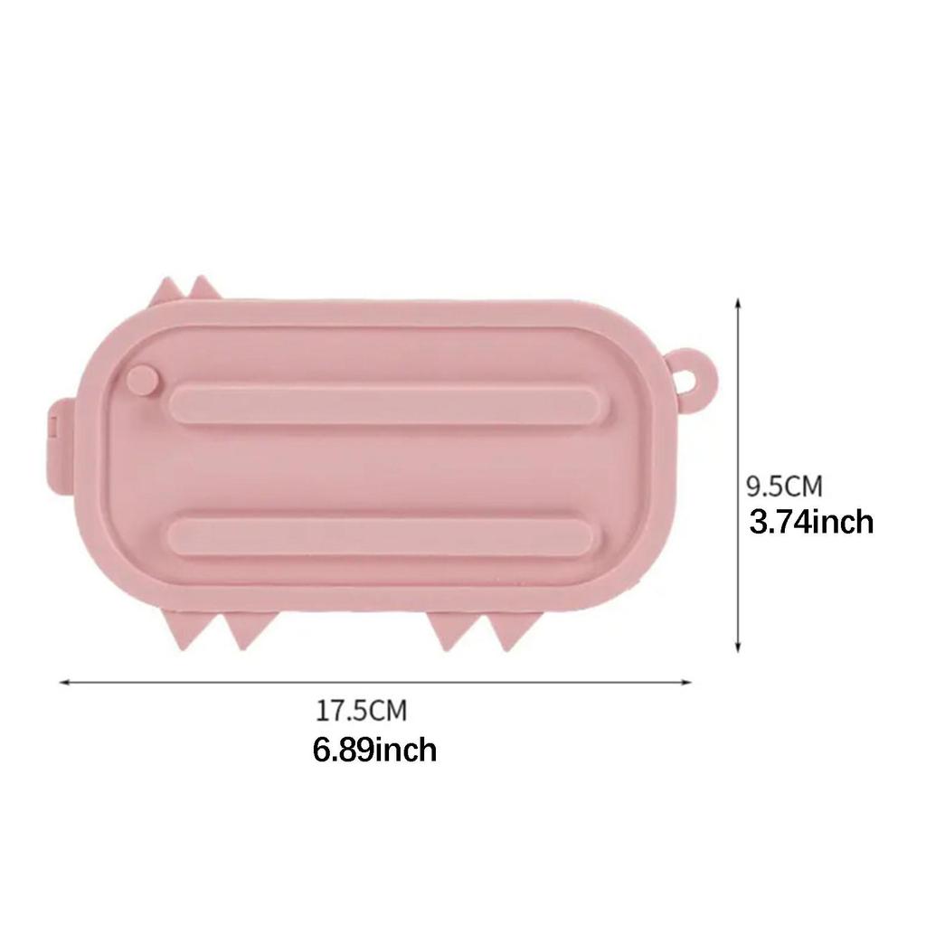 Silicone Pot Lid Holder Mat 17.5x9.5cm Trivet for Hot Dishes Practical Cute Shape Pan Pot Cover Lid Rack Keep Tidy Versatile