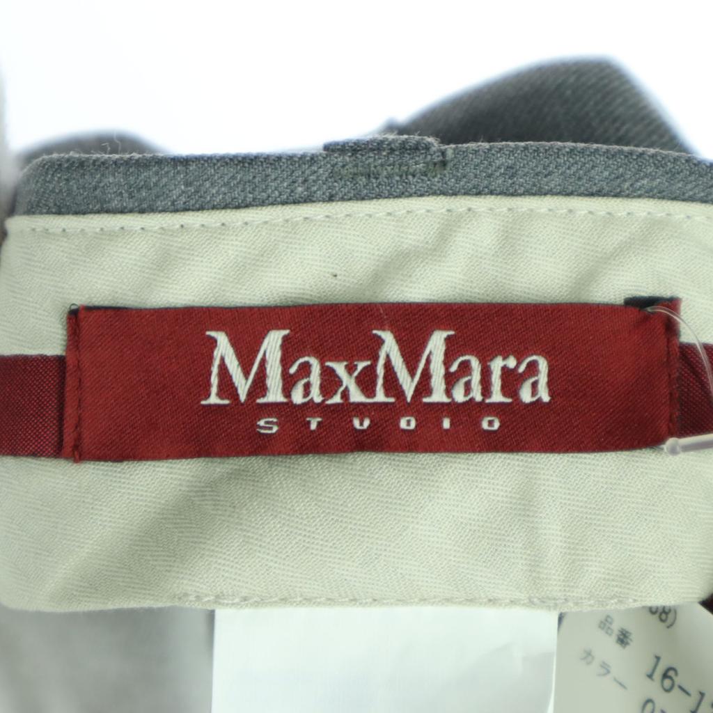 Unused MAX MARA Tapered Pants 44 Gray Women Used